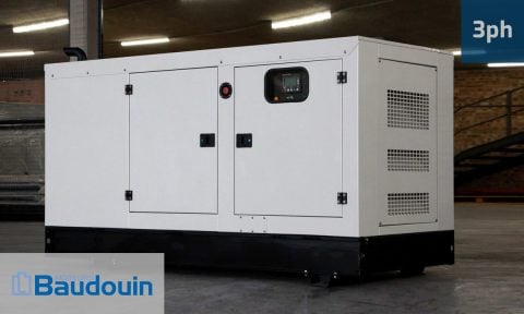 Baudouin 80kVA 3 Phase (GKB-88)Diesel Generator for Sale | Baudouin Generators South Africa | Generator King